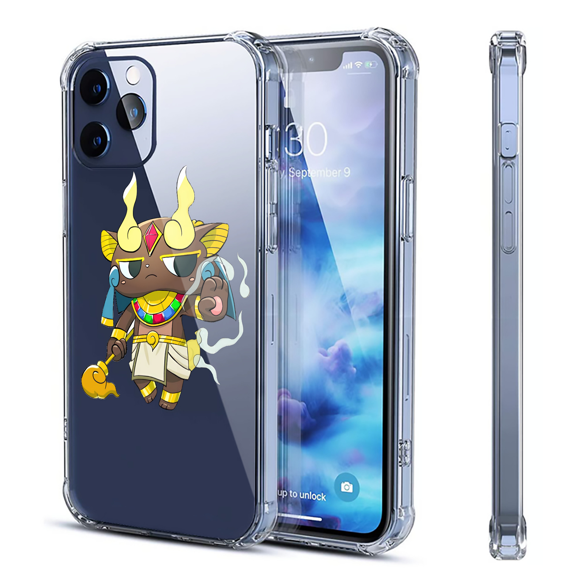 （画像用） 妖怪ウォッチ Yo-kai Watch 【iPhone 12シリーズ対応】透明スマホケース（クリアソフトケース）